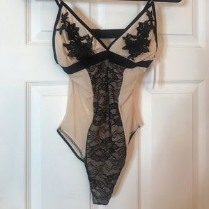 Flora sexy lace one piece lingerie